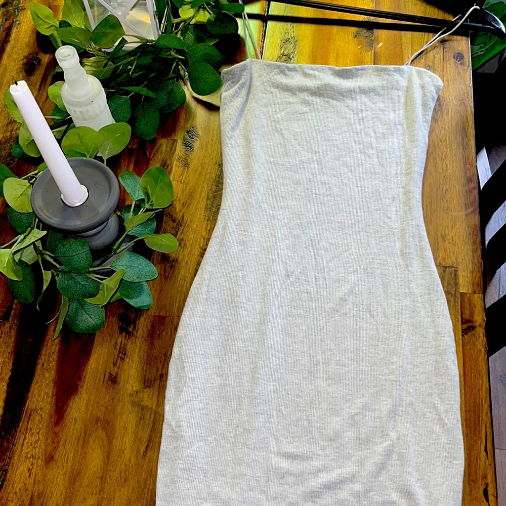 Grey BODYCON dress